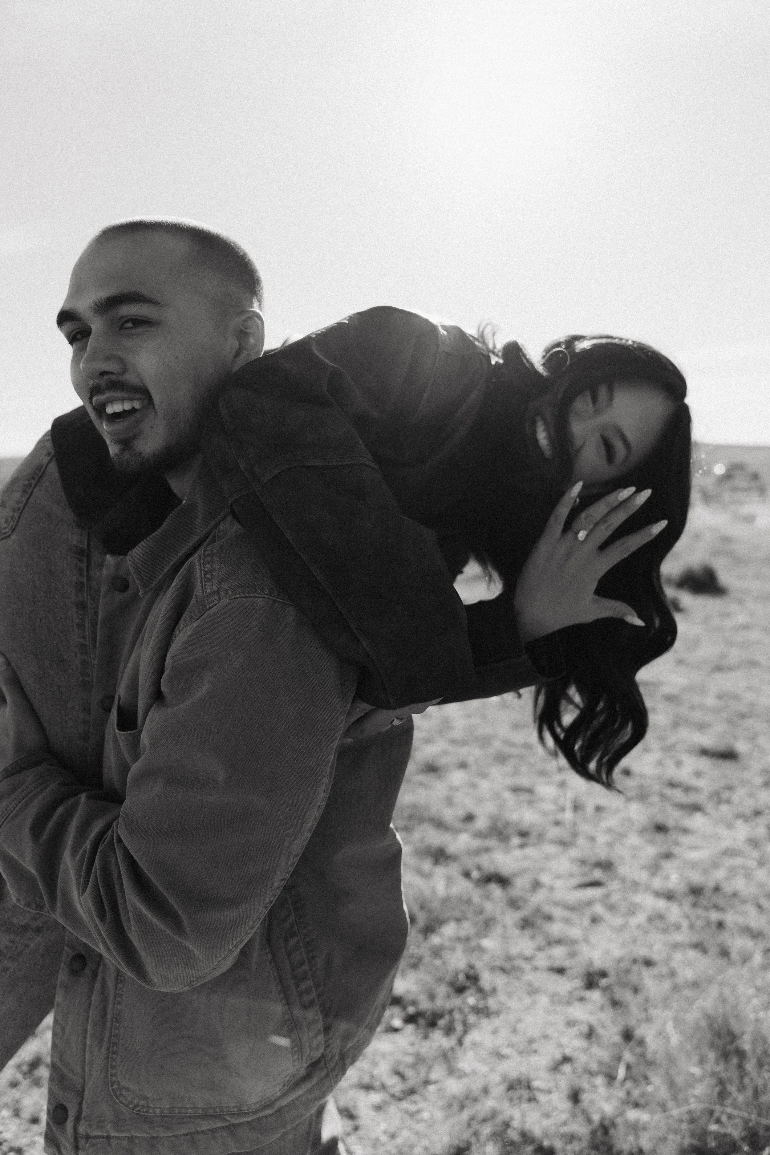 The Best Timing and Lighting To Take Desert Engagement Photos