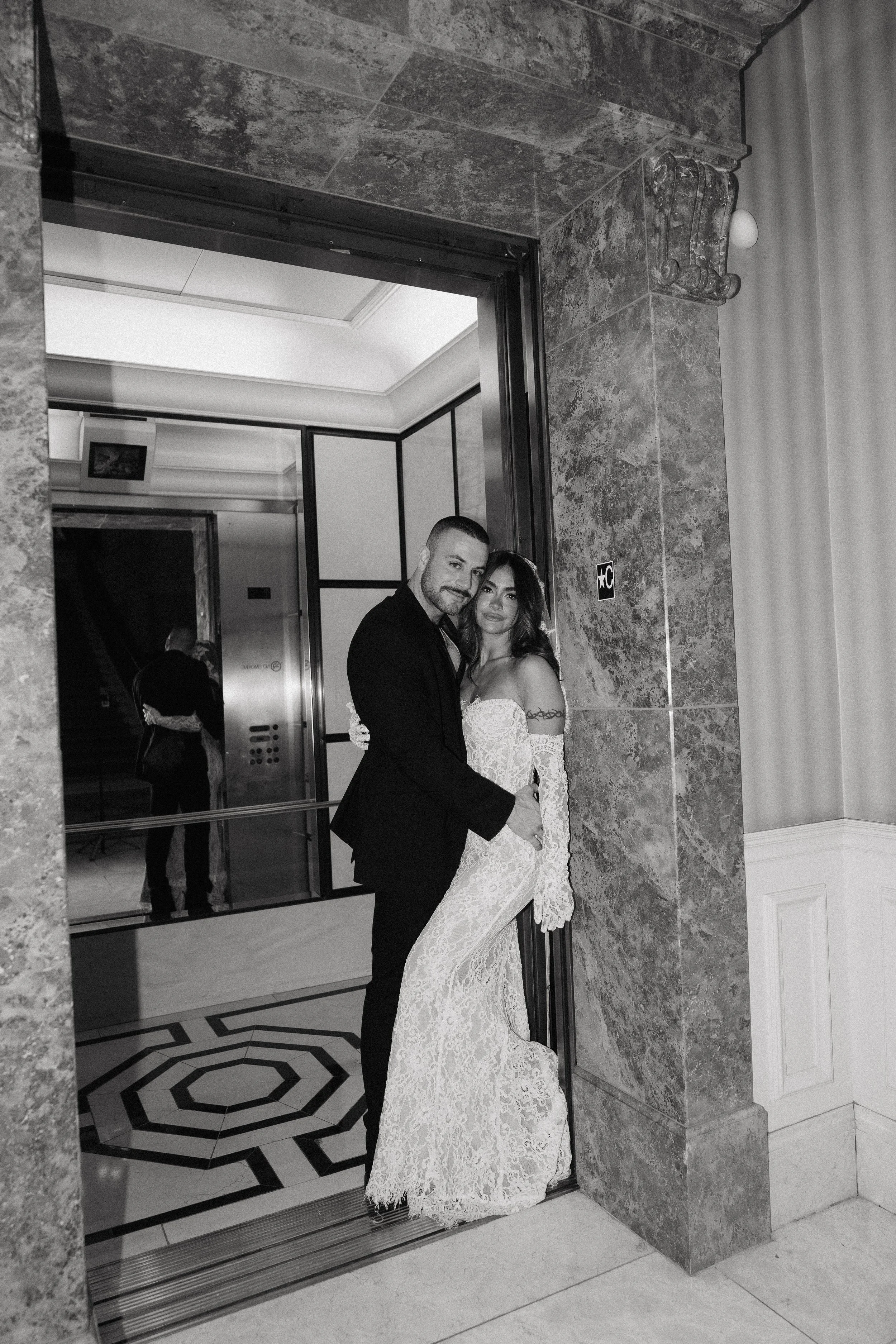 Caesars Palace to Little White Wedding Chapel | Las Vegas Elopement Photographer