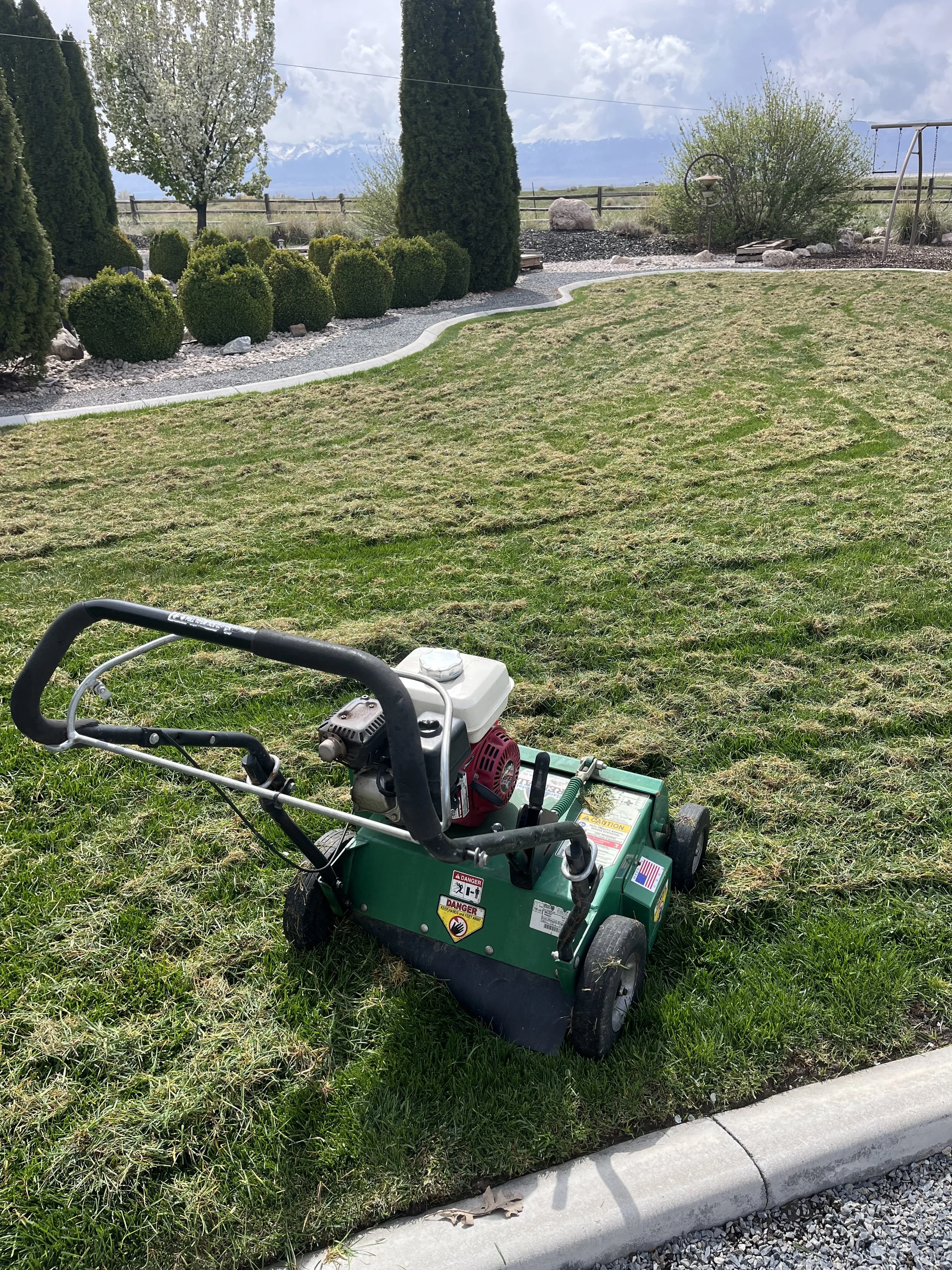 Power Raking/ Dethatching