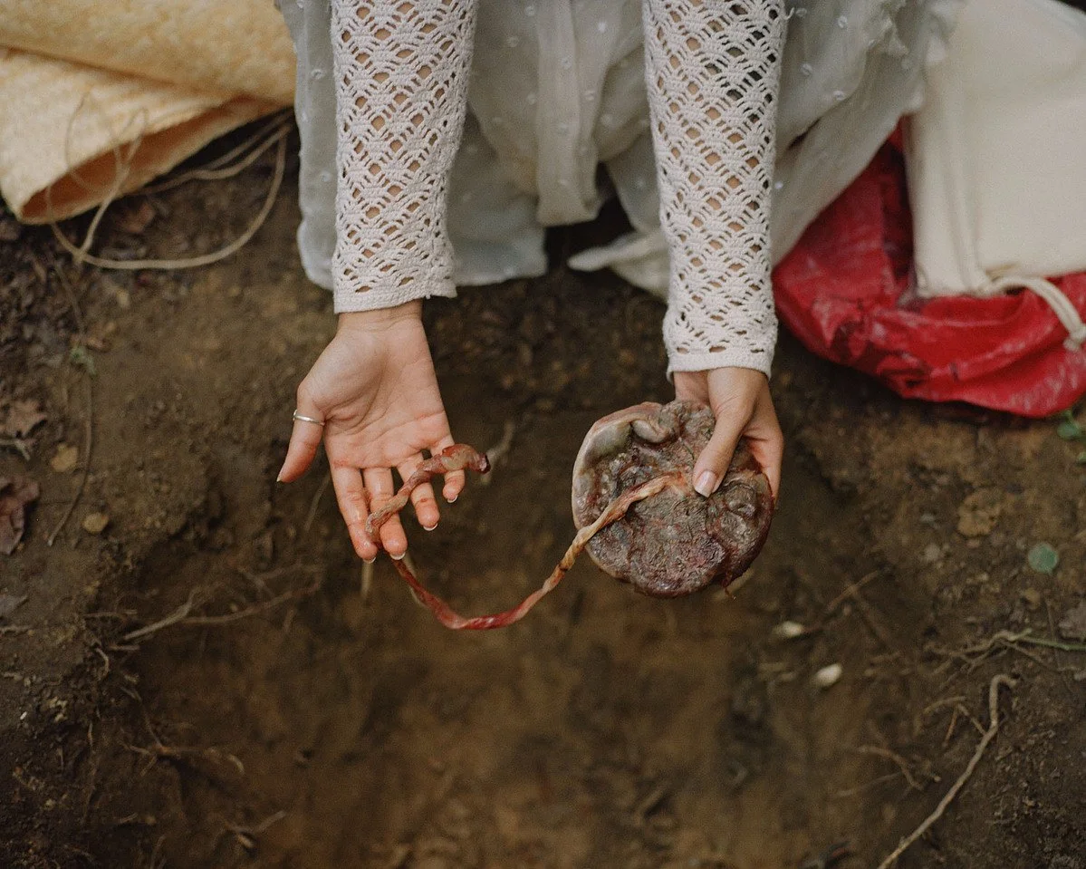  Placenta Burial , 2022 
From the series  Everything I Don' Know You Can Teach Me  