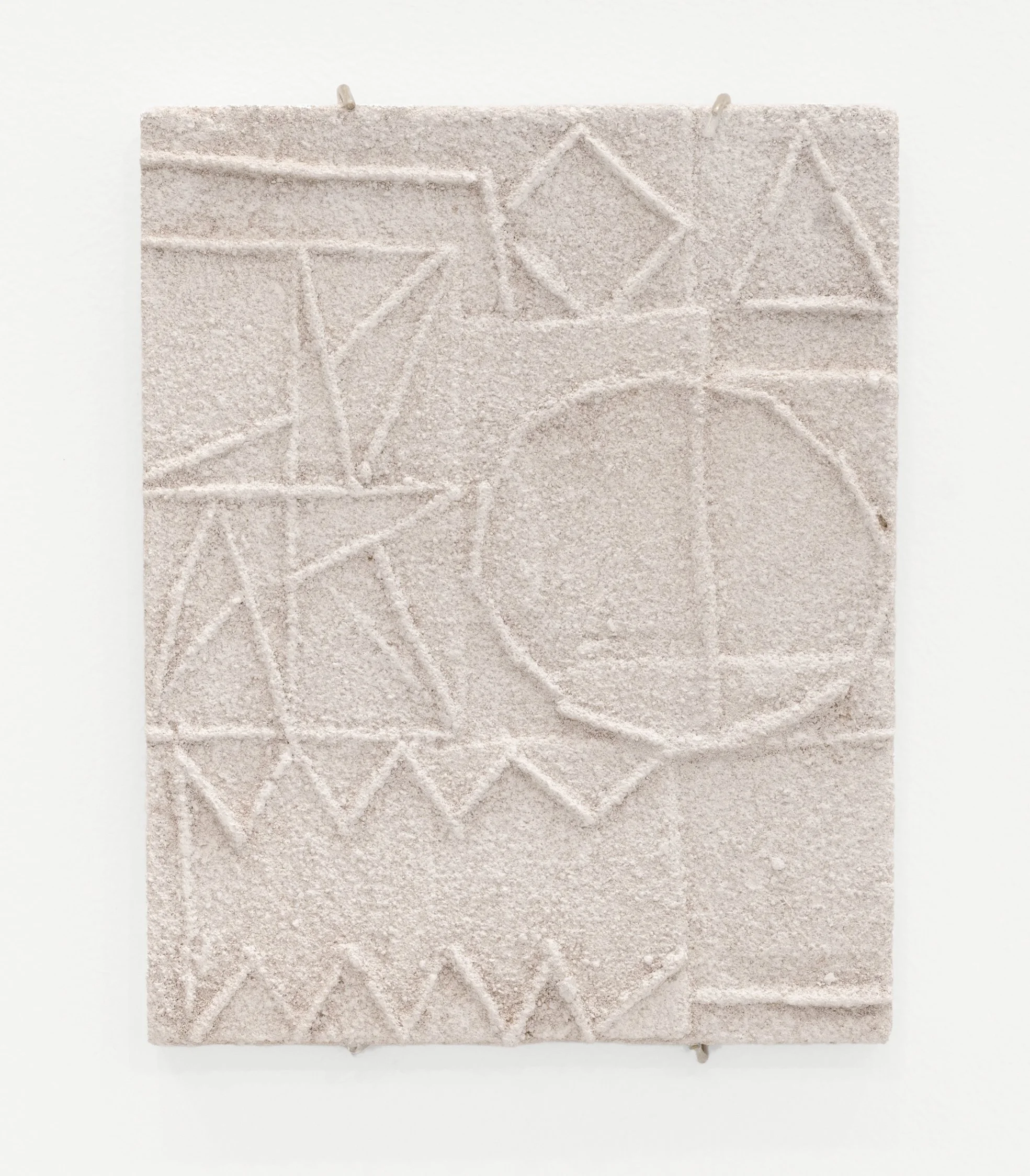  Demo Compilation , 2025 
Sand-cast plaster and spray paint
 
8.5 x 7 in
