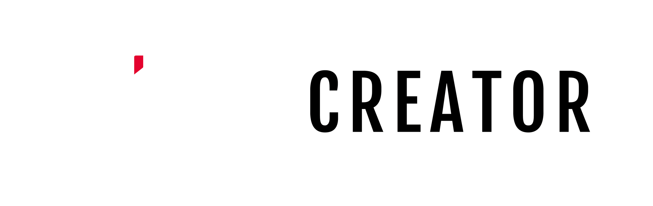 Fujifilm Creator logo with black background, white text, and a red accent on the letter 'I' in 'Fujifilm'.