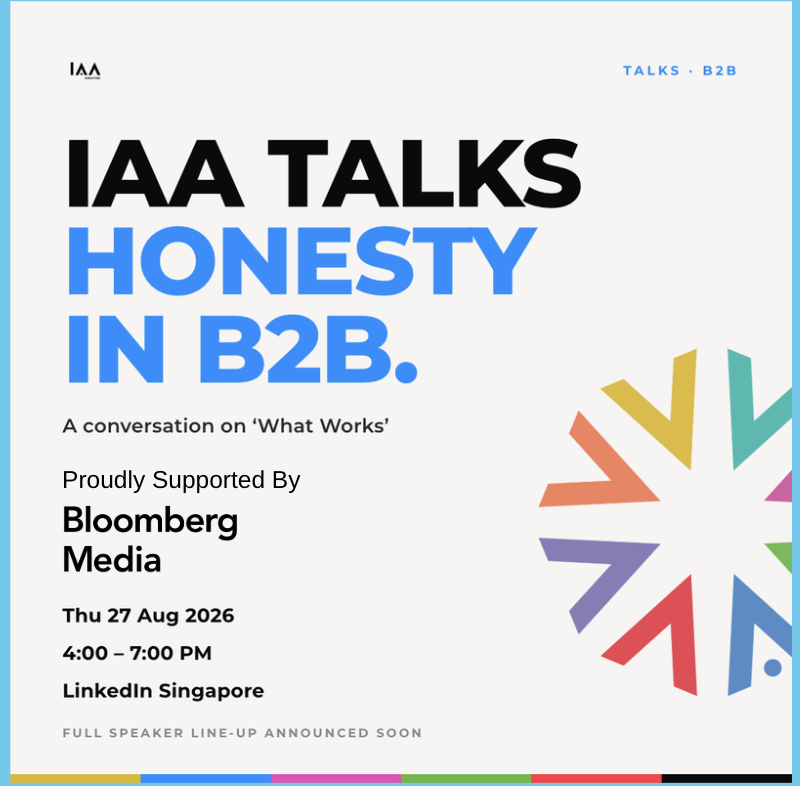 IAA TALKS B2B 27th August 2026