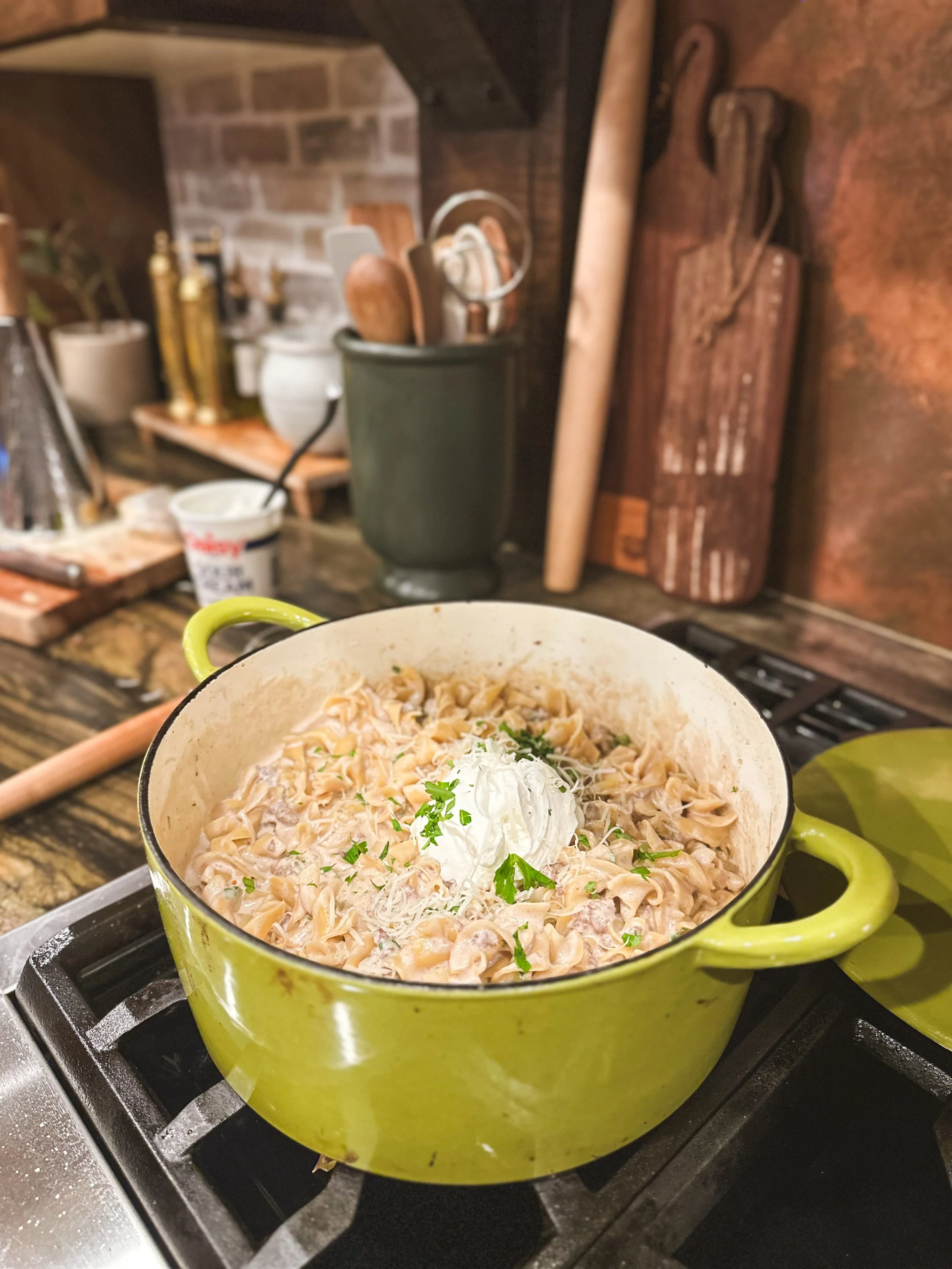 Cozy Beef Stroganoff