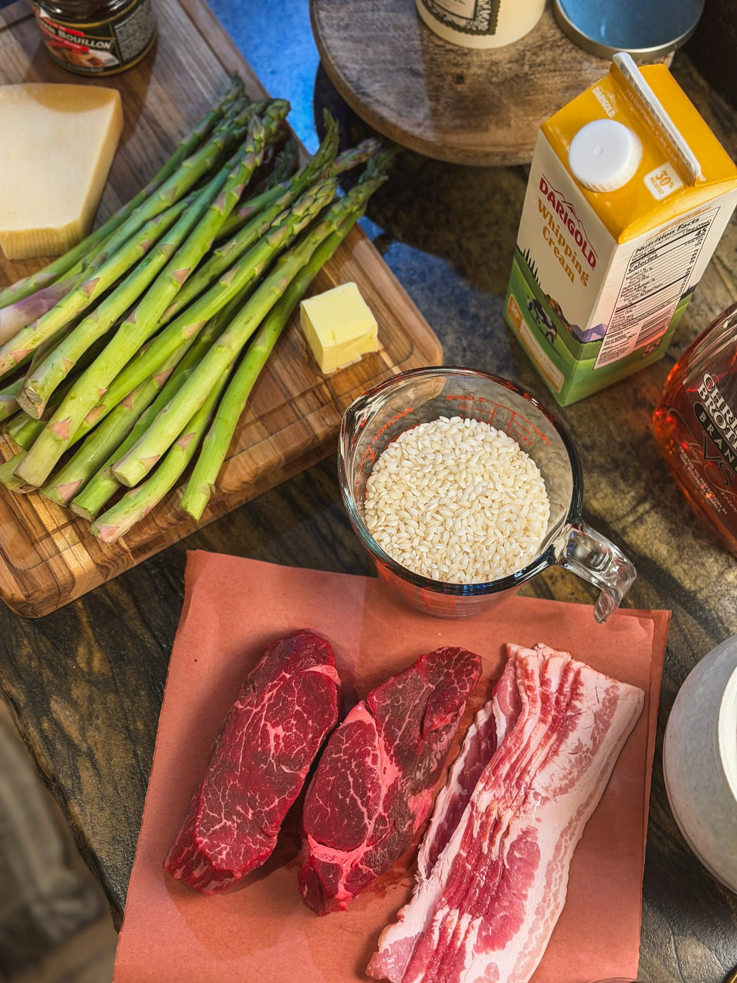 Valentine’s Steak Dinner at Home (Steak with Brandy Cream Sauce)
