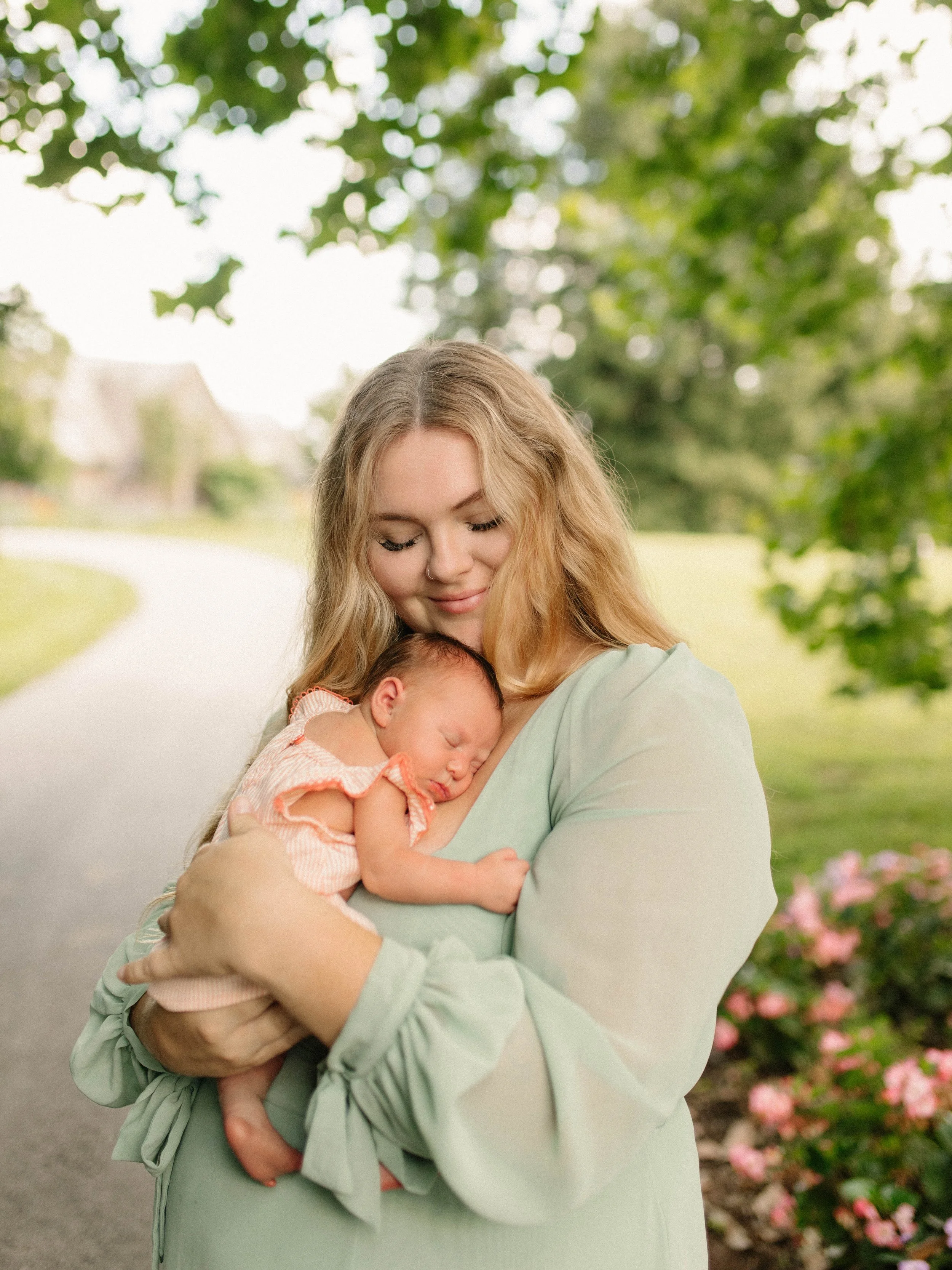 Yew Dell Botanical Garden Newborn Session