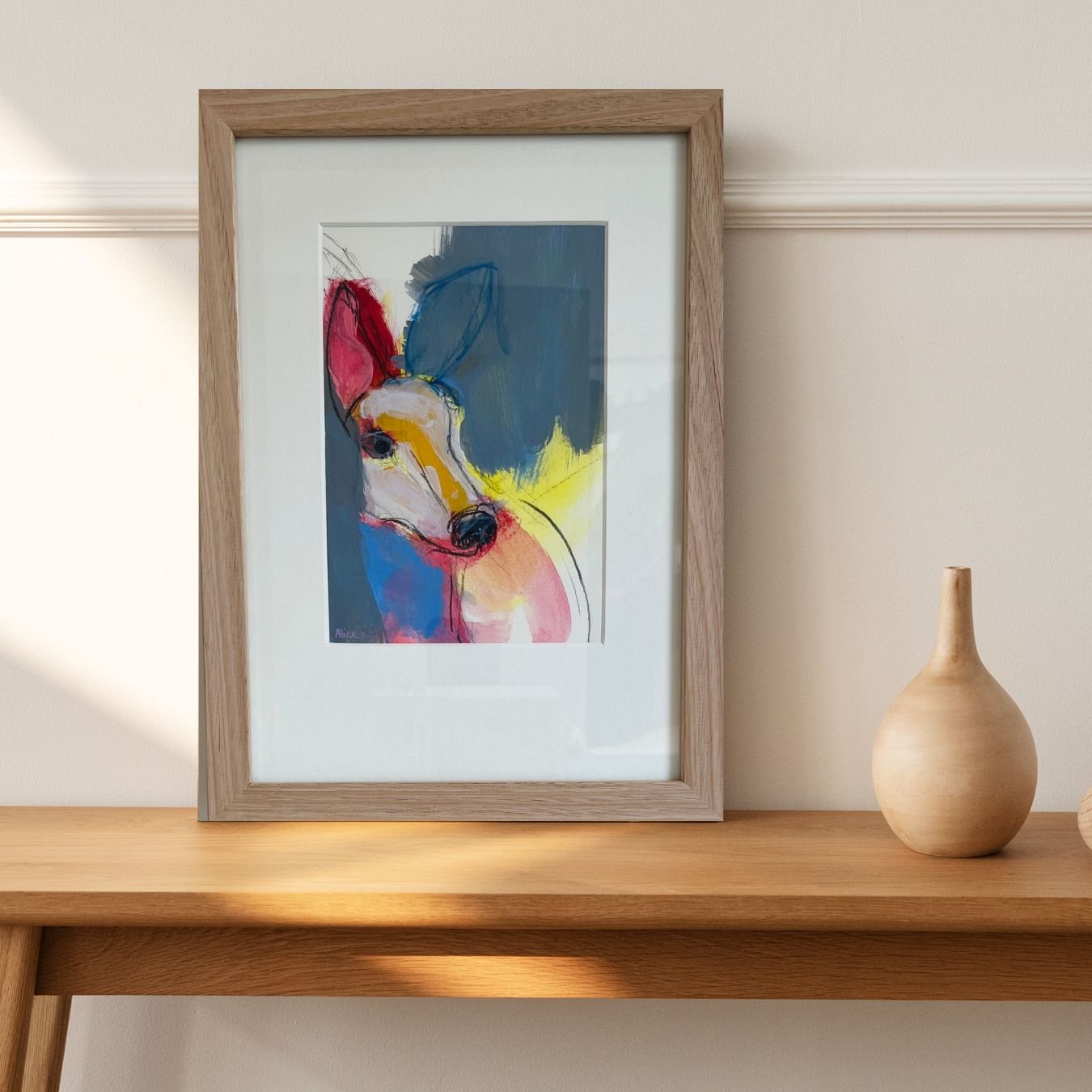 Unspoken - Original framed artwork