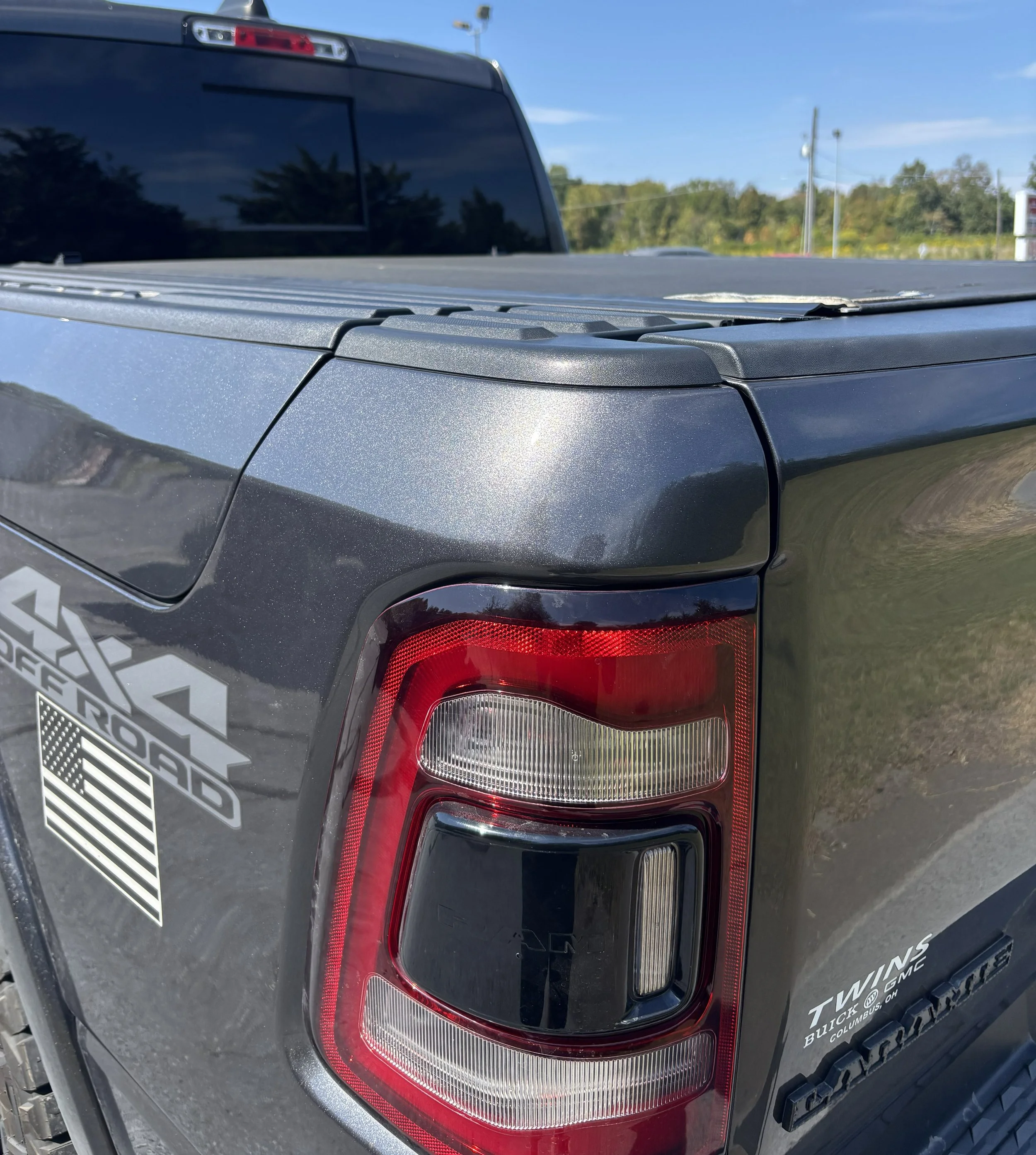 After of PDR on Ram 1500 bedside corner