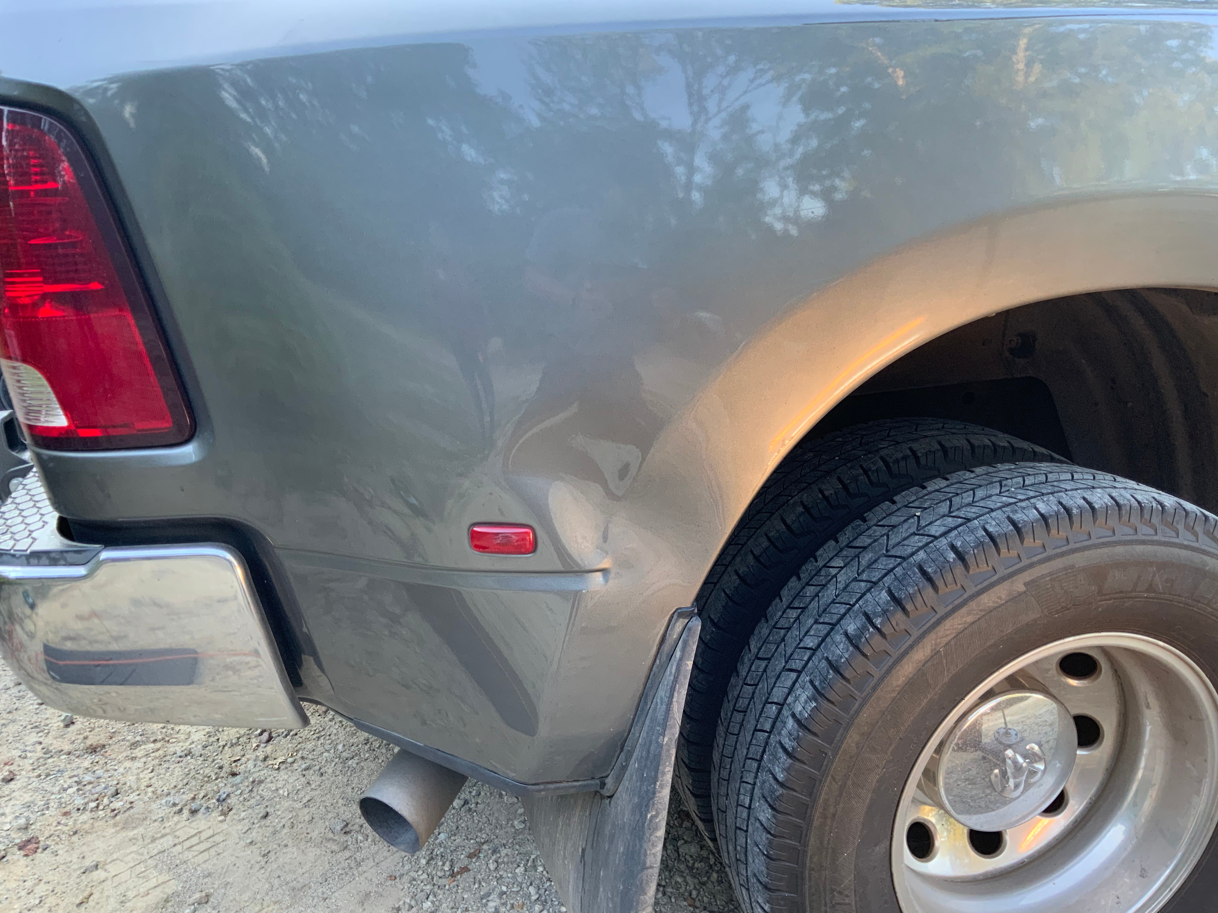 Before of Ram 3500 dually bedside PDR