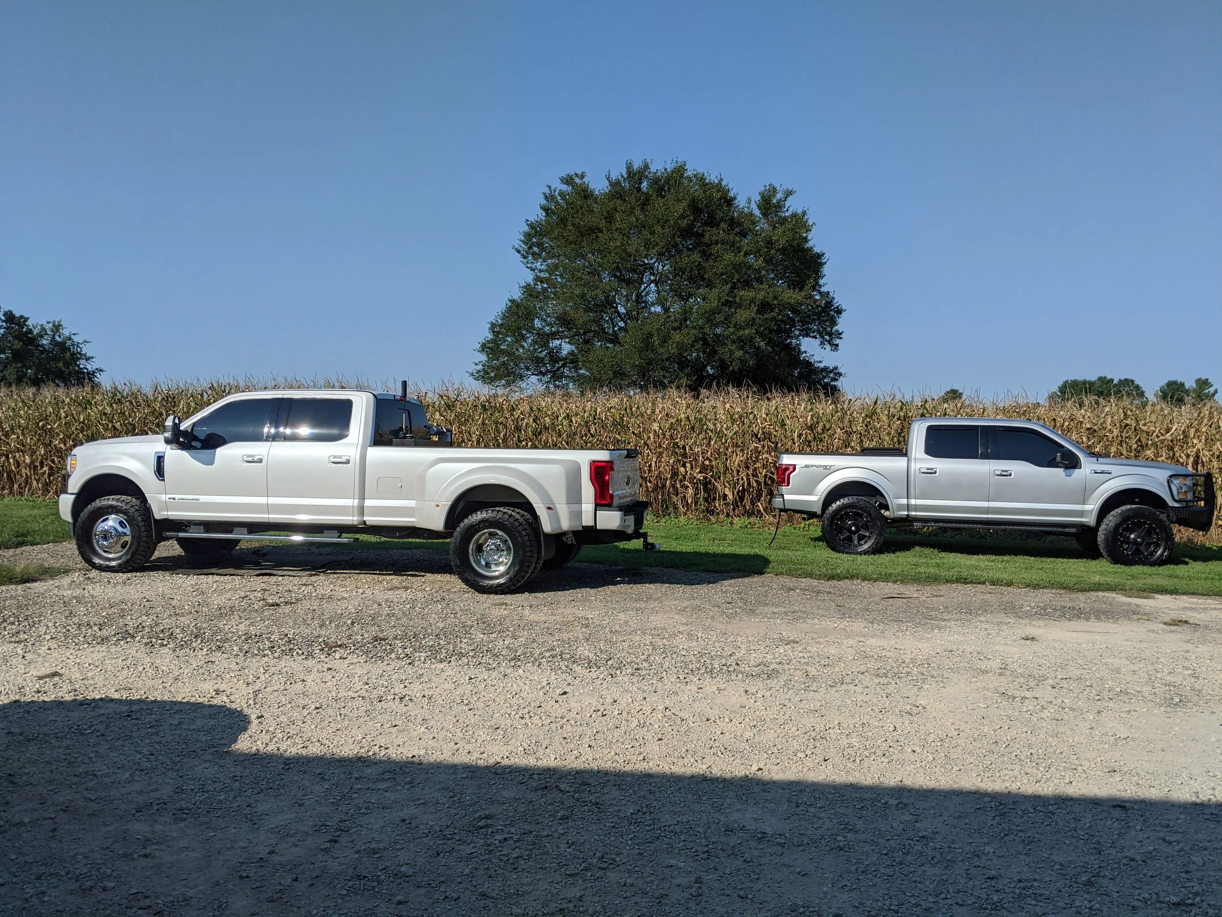 F-350 and F-150 Clean Shot