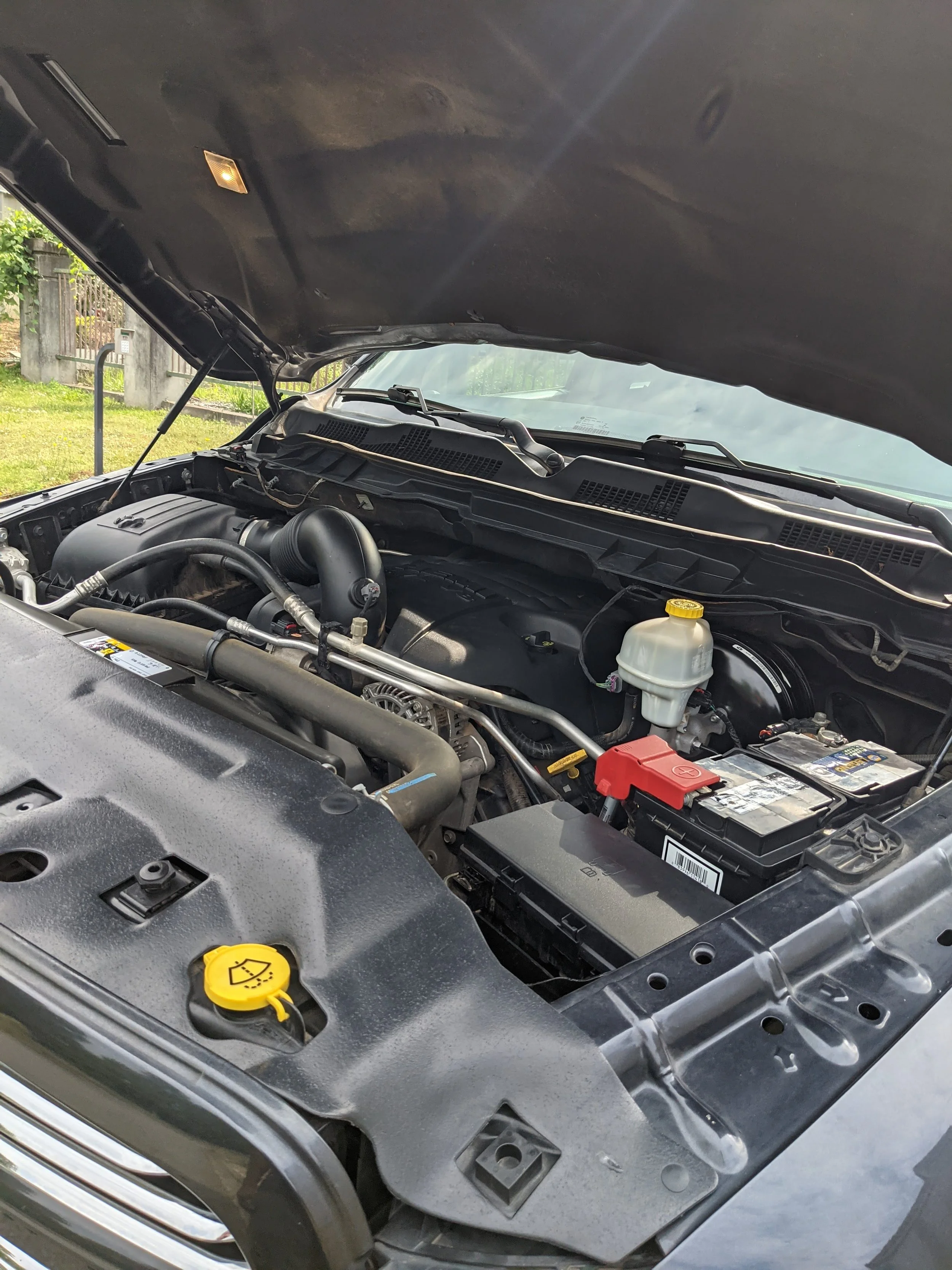 After of engine cleaning on Ram 1500