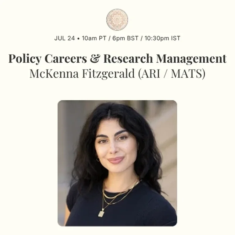 Federal AI Policy Landscape with McKenna Fitzgerald
