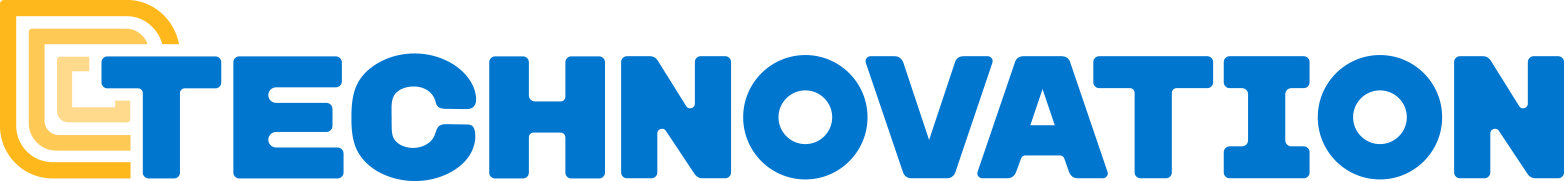 Technovation logo.