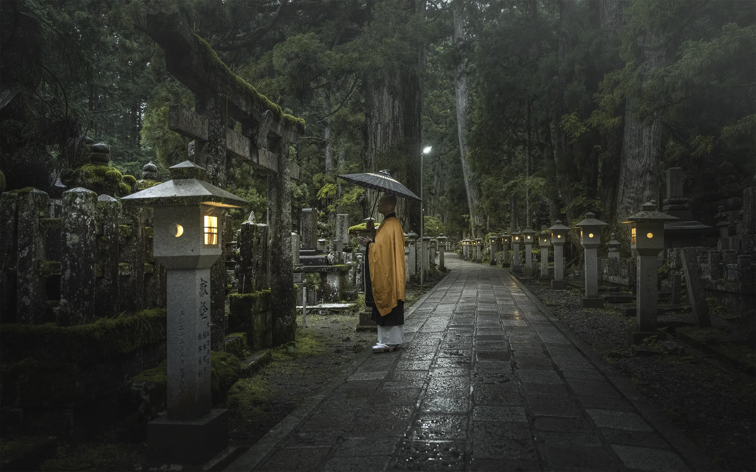 Japan Photographer Nicolas Wauters - Koyasan Monk.webp