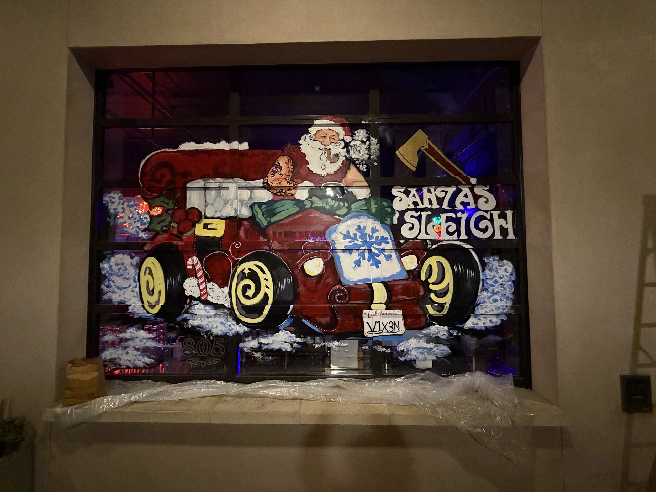 Chop Shop Window Painting Competition