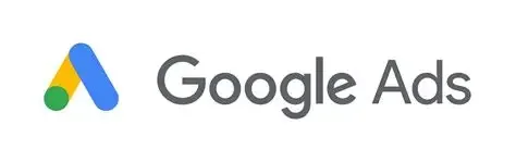 Google Ads logo with colorful 'A' and the text 'Google Ads'
