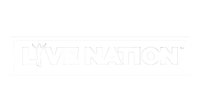 The Live Nation logo in white with a black background.