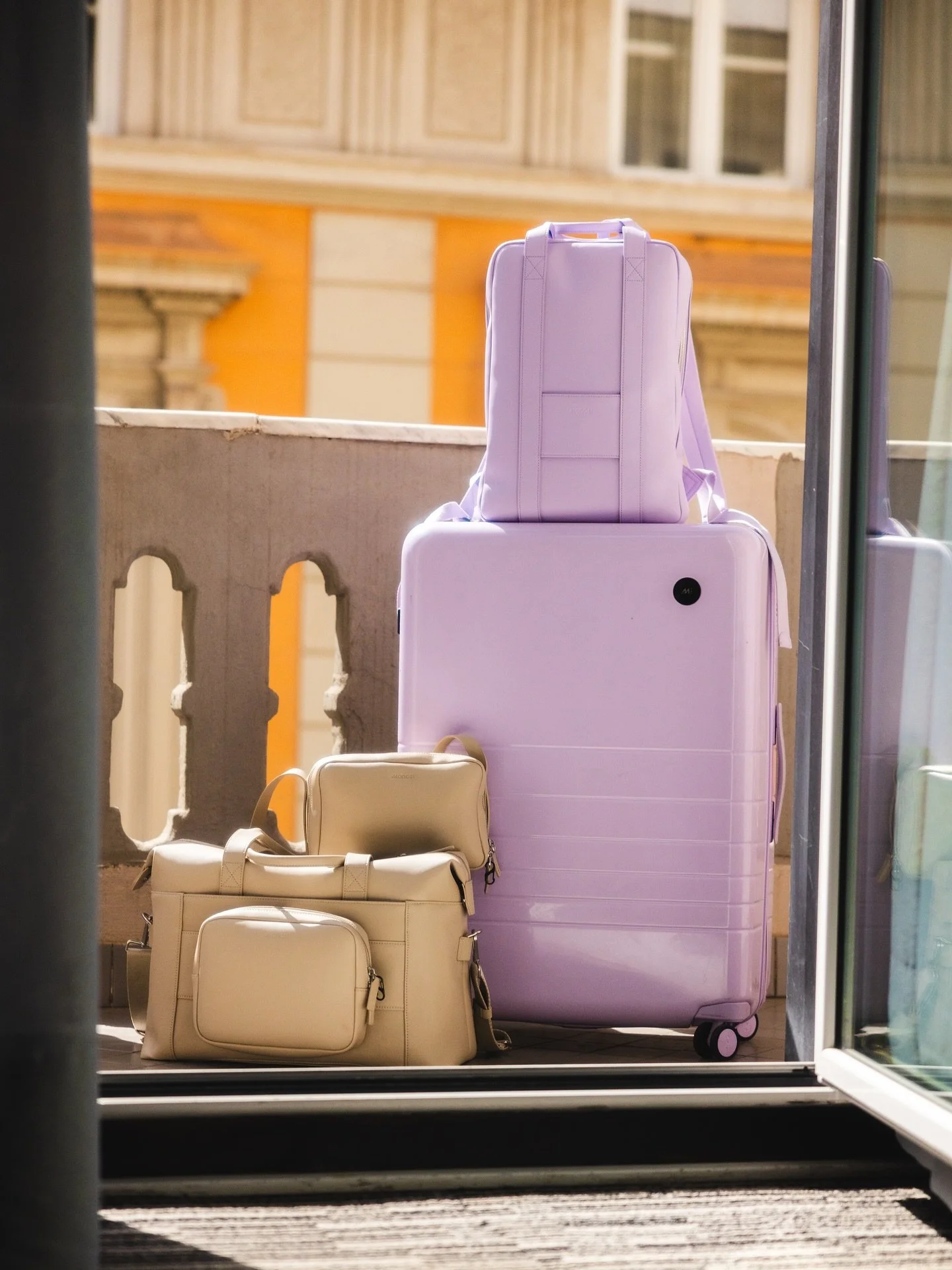 I came for the colour purple but stayed for the durability, functionality and simplicity of @monostravel.

I bought the Check-In Large and Backpack in Purple Icing a few years ago and have never looked back! The Metro Crossbody has become my everyday