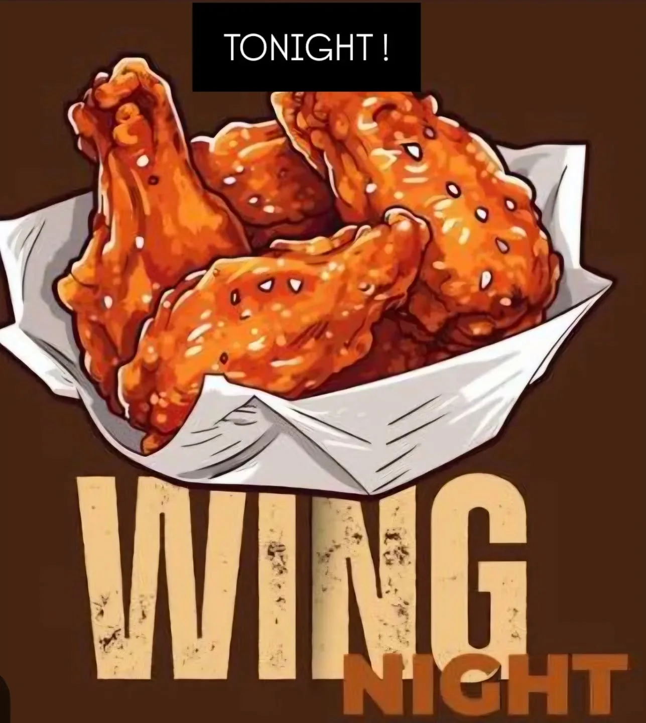 Wing Night 2nite at the St.Adolphe Arena Canteen 😋 

We are accepting pre-orders 
204-599-0809 
Open from 4:30pm-7:30pm

Here are the delicious flavours being offered 🫴 

Teriyaki
Honey Garlic
Dill Pickle Ranch 
Hot

Salt &amp; Pepper
Cajun
Lemon P
