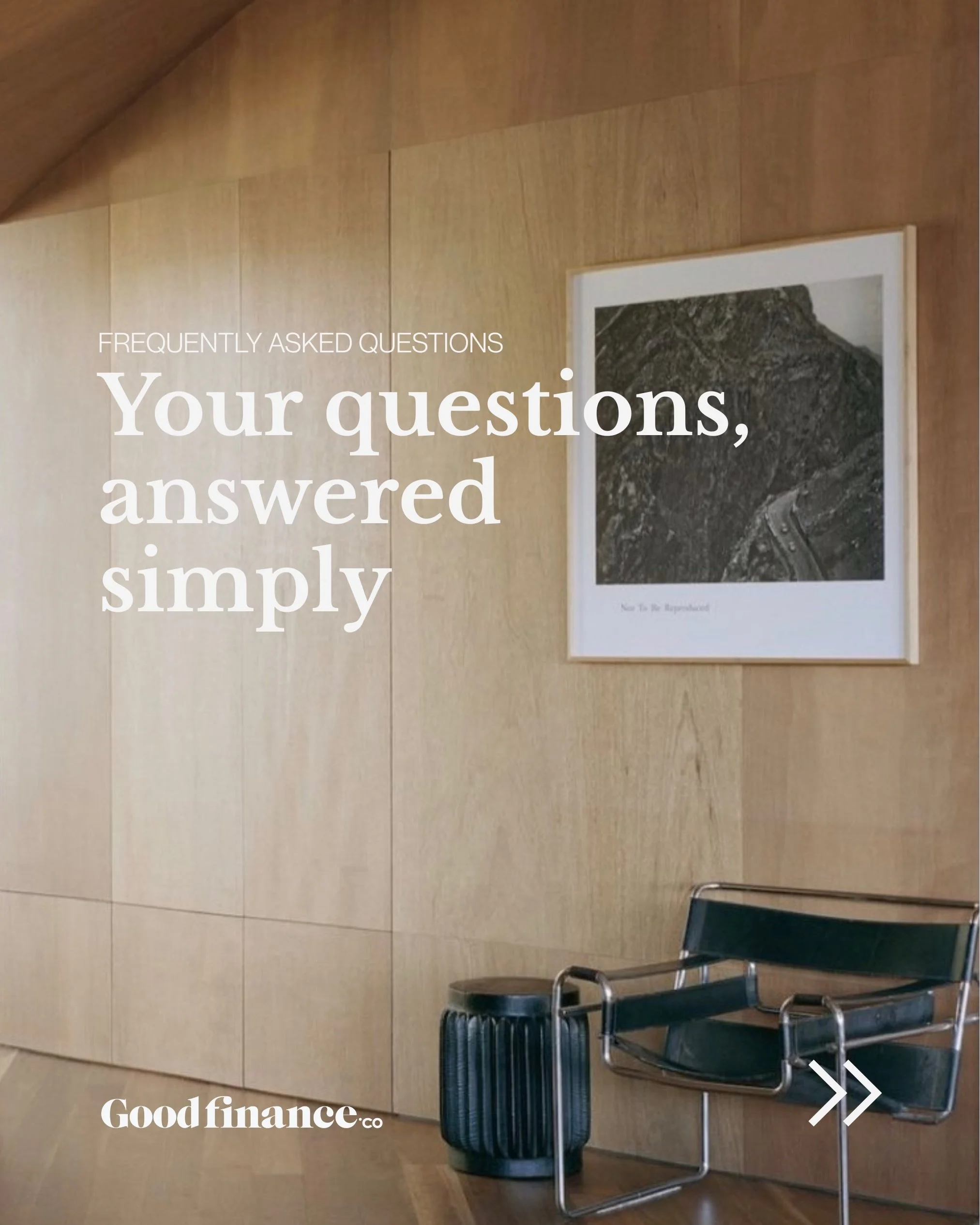 Whether you&rsquo;re just starting out or ready to make a move, there are always questions. We&rsquo;re here to answer them.

Tap the link in bio to get started. It takes less than 2 minutes. 

#goodfinanceco #howmuchcaniborrow #homeloansmadesimple