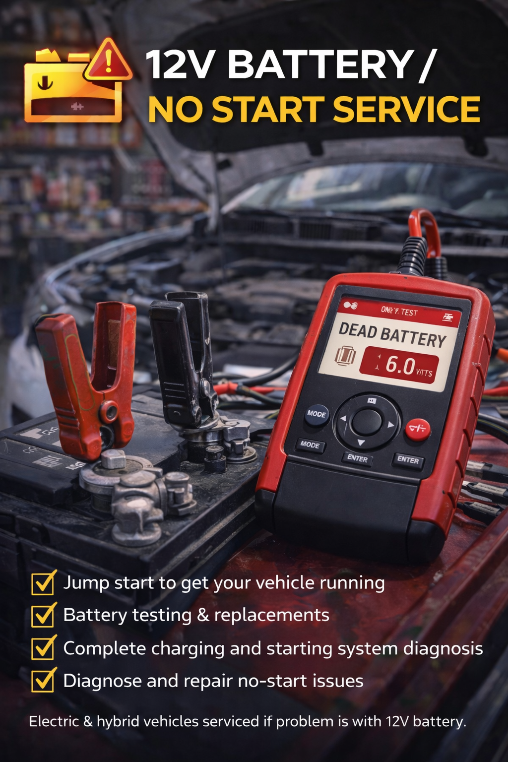 Battery / No start Service