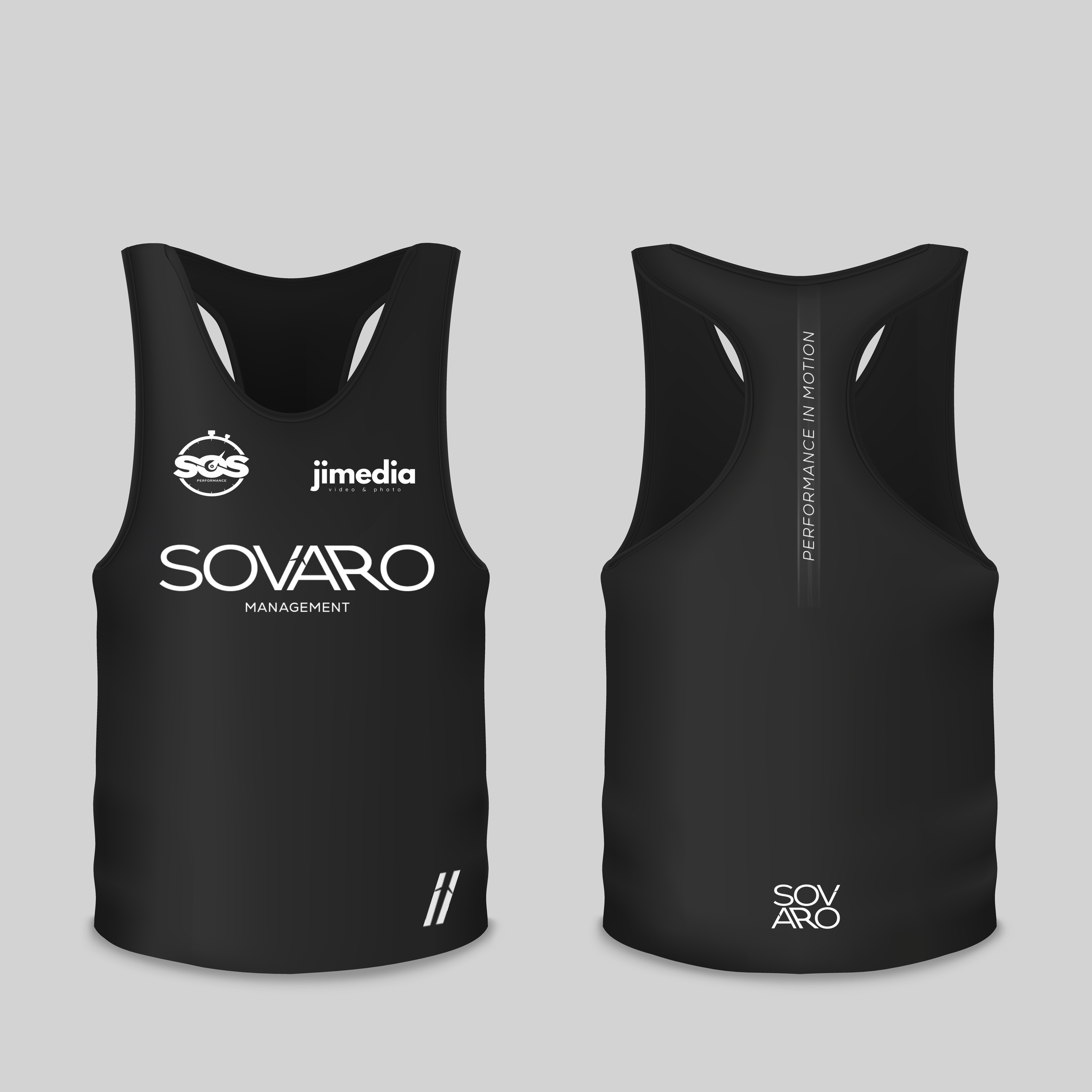 SOVARO x SOS Performance X Jimedia Collab Singlet