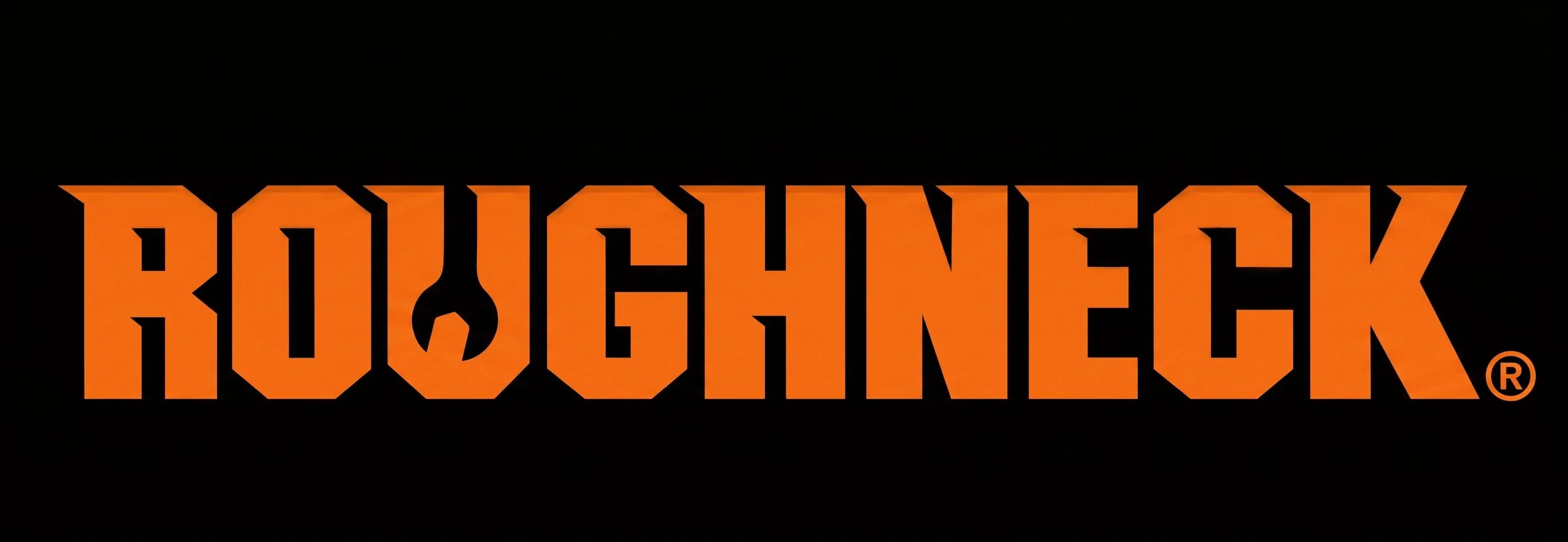The word 'RUSHBACK' in bold orange letters on a black background.