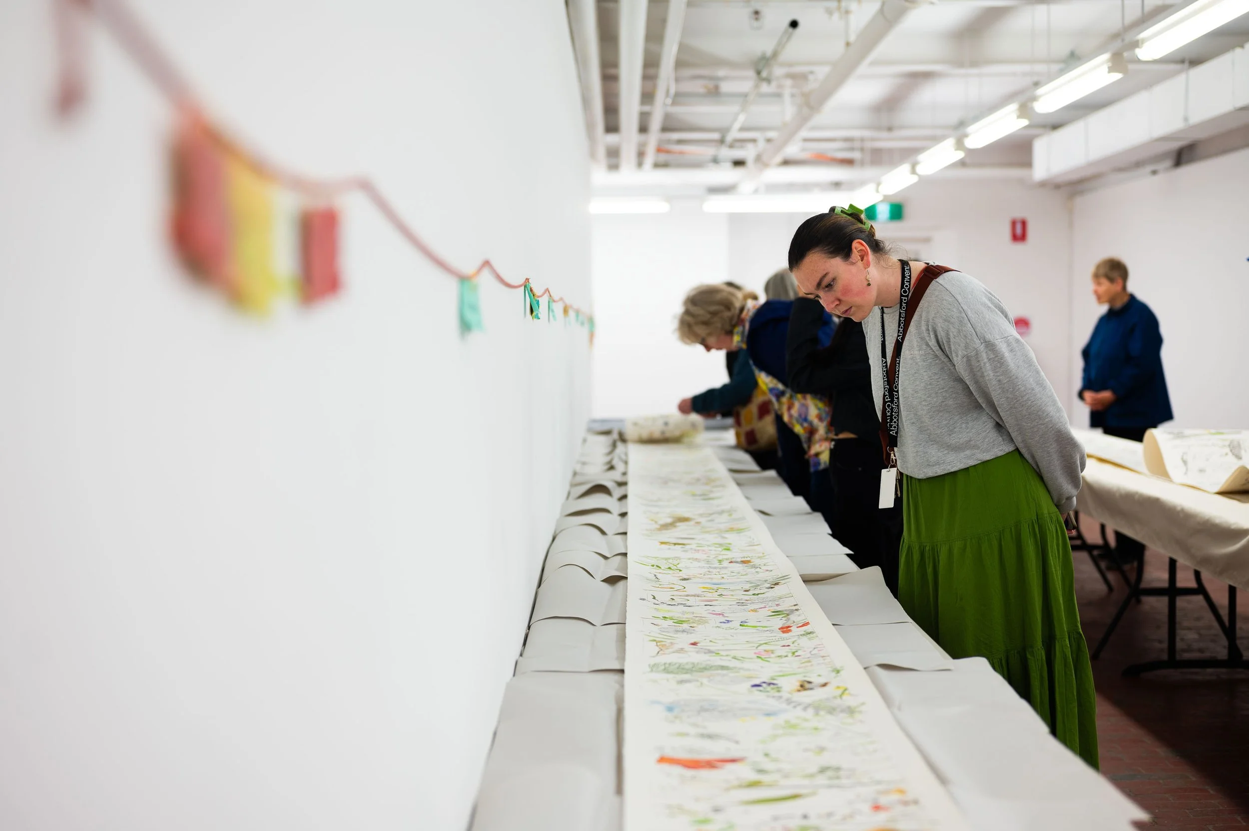 Visitors in the Gallery
