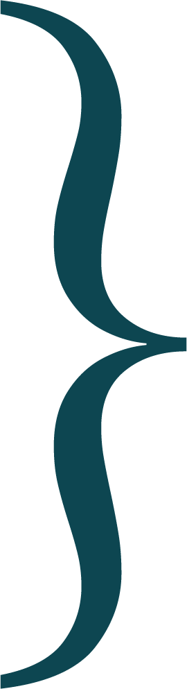 A dark teal curved line on a black background.