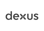Nexus logo with black text on a transparent background.
