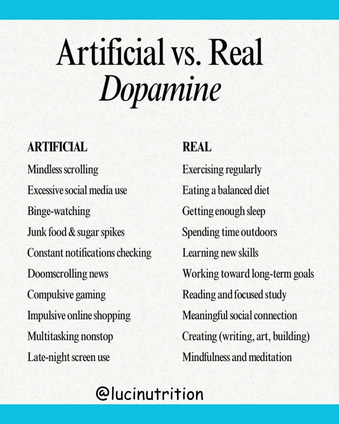 The habits we repeat shape how we feel.
Fast dopamine keeps us scrolling.
Slow dopamine helps us heal, focus, and feel like ourselves again.