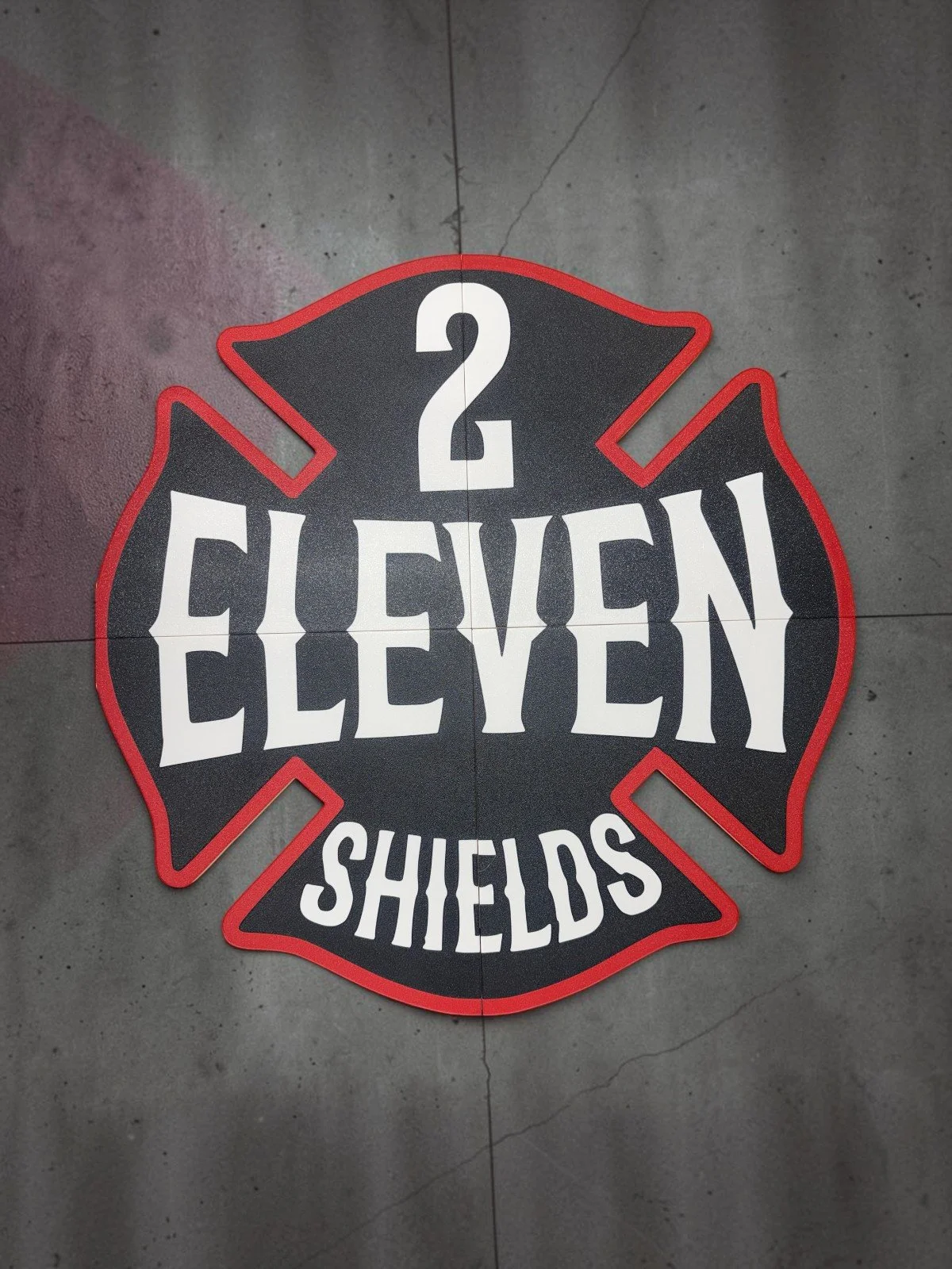 2Eleven Shields 500mm Large Print
