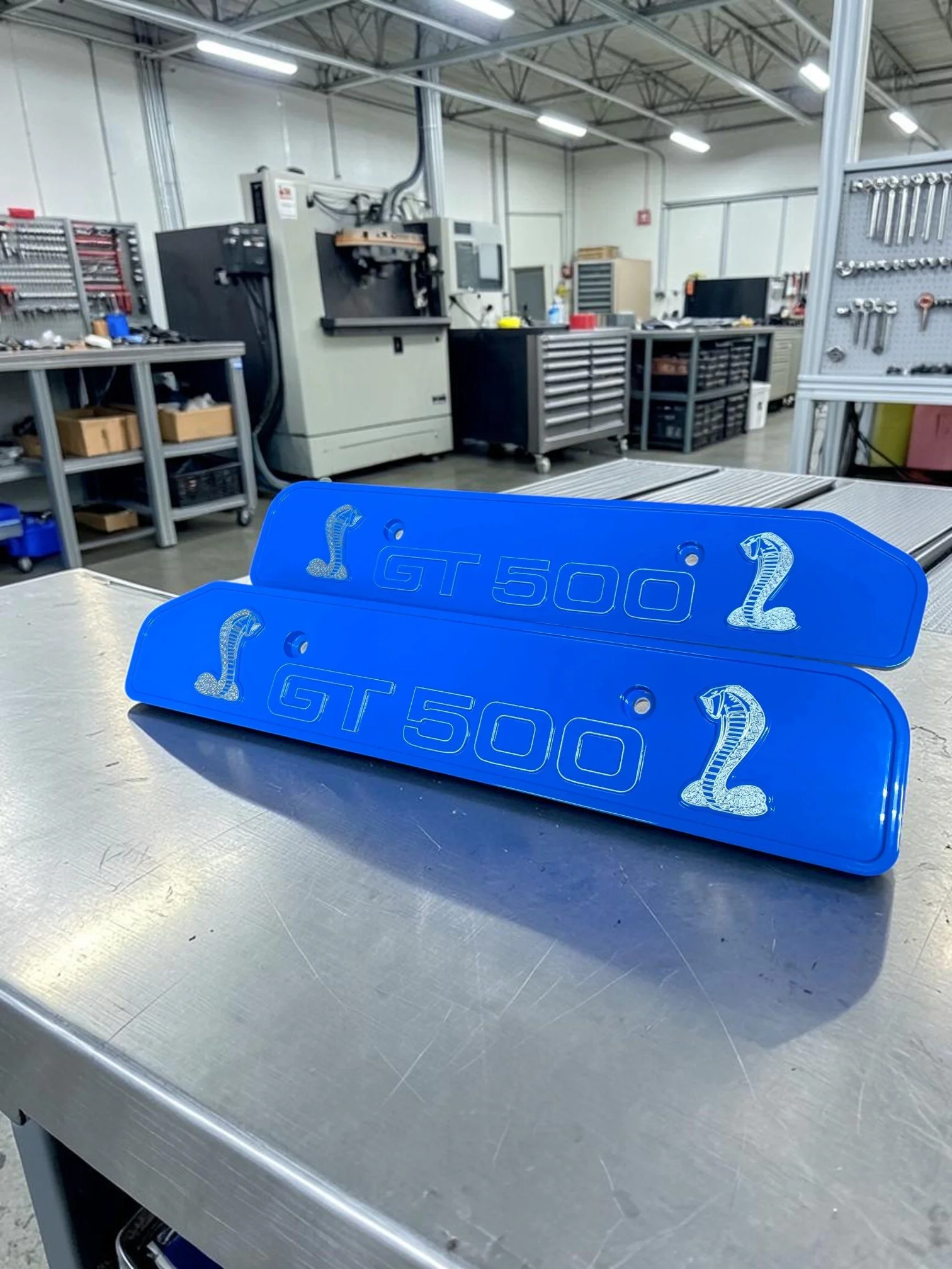 The Classic Custom Billet Aluminum Coil Covers — 99-14 Mustang
