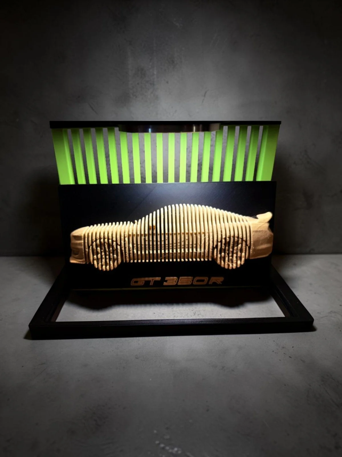 Layered Car Display
