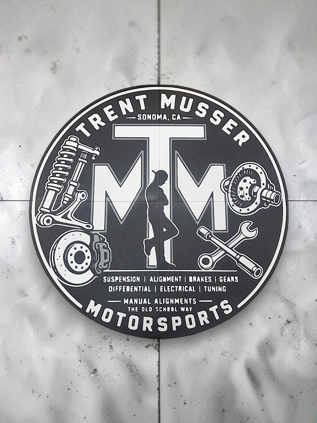 Trent Musser Motorsports 600mm Large Print