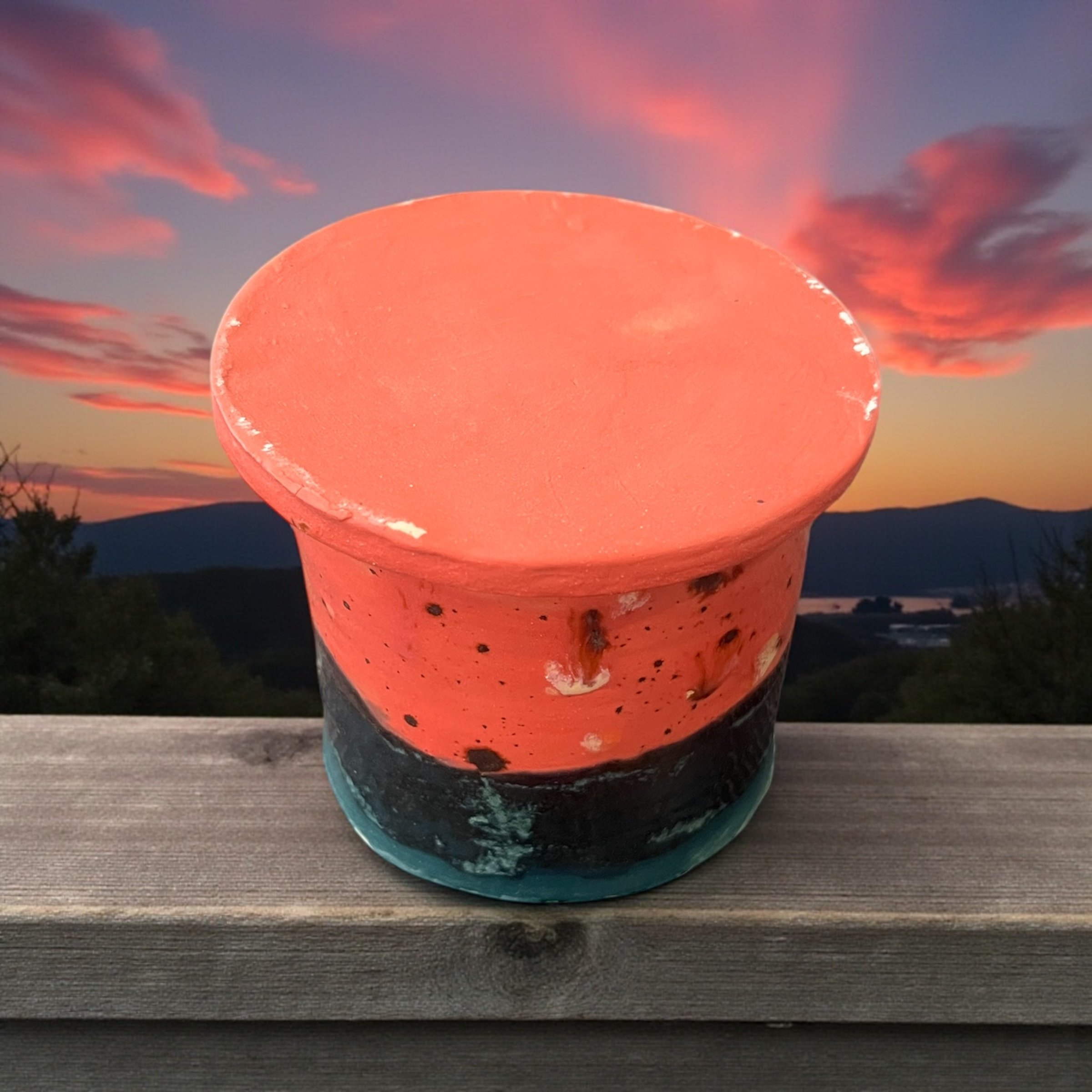 Sunset jar