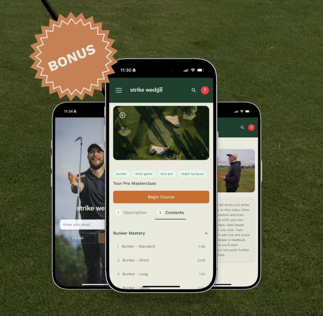 YOUR WEDGE GAME JUST GOT EXPOSED.STRIKE WEDGE | APP LAUNCH