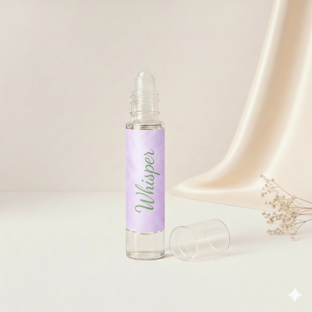 Whisper perfume gel