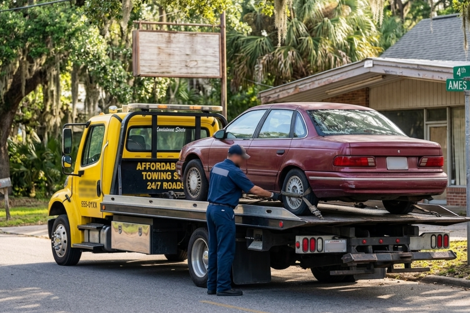 Affordable Towing Services in Marrero LA: What to Expect