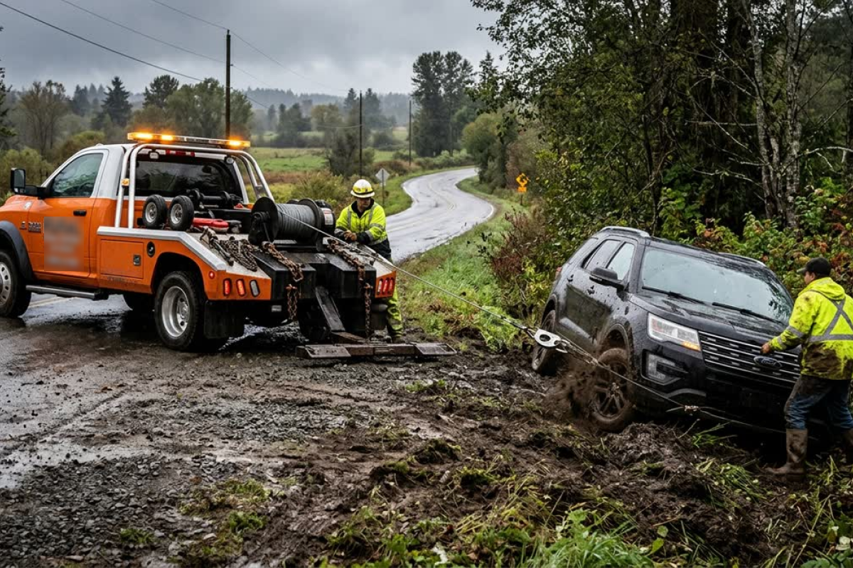 Winch Out Services in Marrero LA: Getting Your Car Out Safely