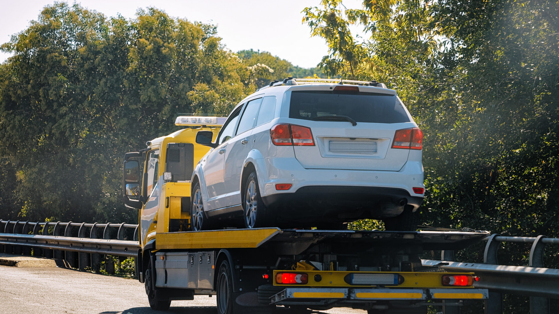 What Is the Safest Way to Prepare a Vehicle for Professional Towing?