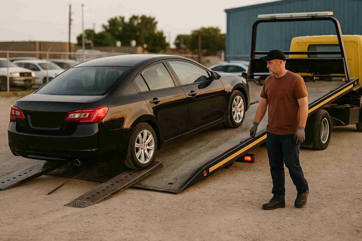 How Do Tow Operators Safely Load a Disabled Vehicle?