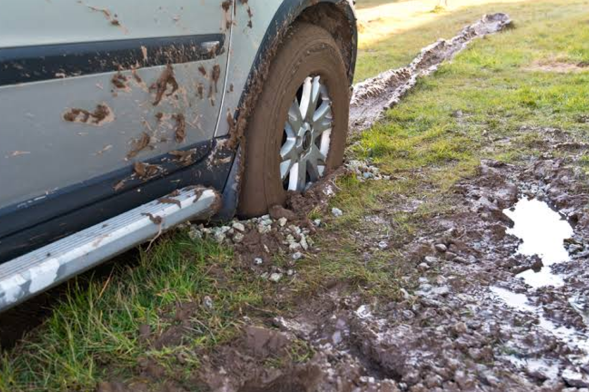 What Should You Do If Your Vehicle Gets Stuck in Mud or Soft Ground?