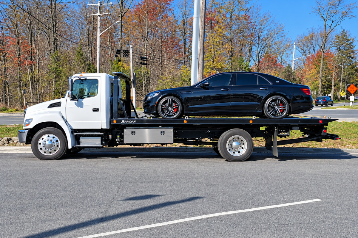 How Professional Tow Operators Transport All-Wheel-Drive Vehicles Safely
