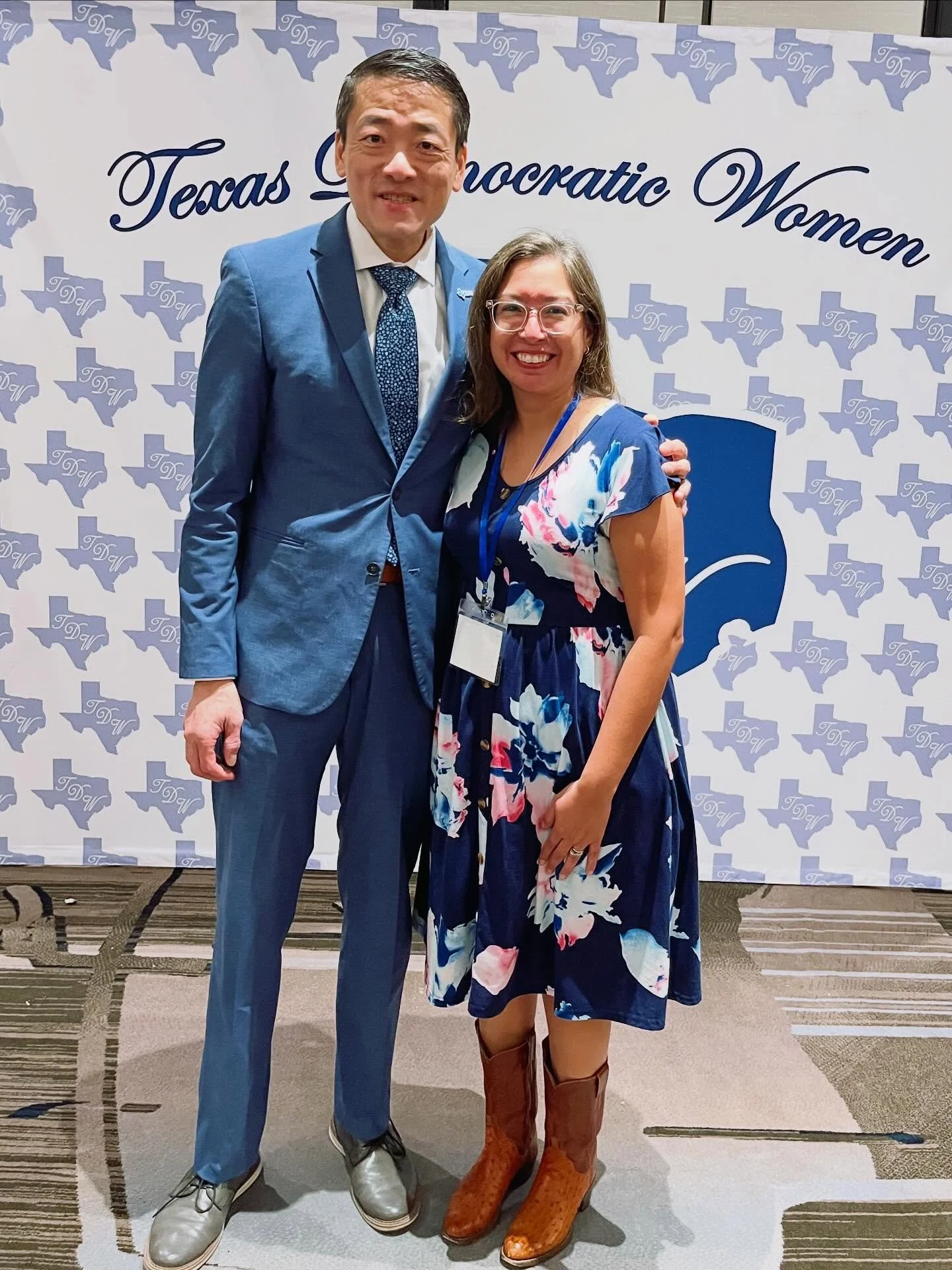 Inspiring weekend at the 2026 Texas Democratic Women State Convention 💙 

Thankful for the chance to share more about my campaign and be in community with so many wonderful leaders who are moving Texas forward.

Was thrilled to get a photo with Rep.