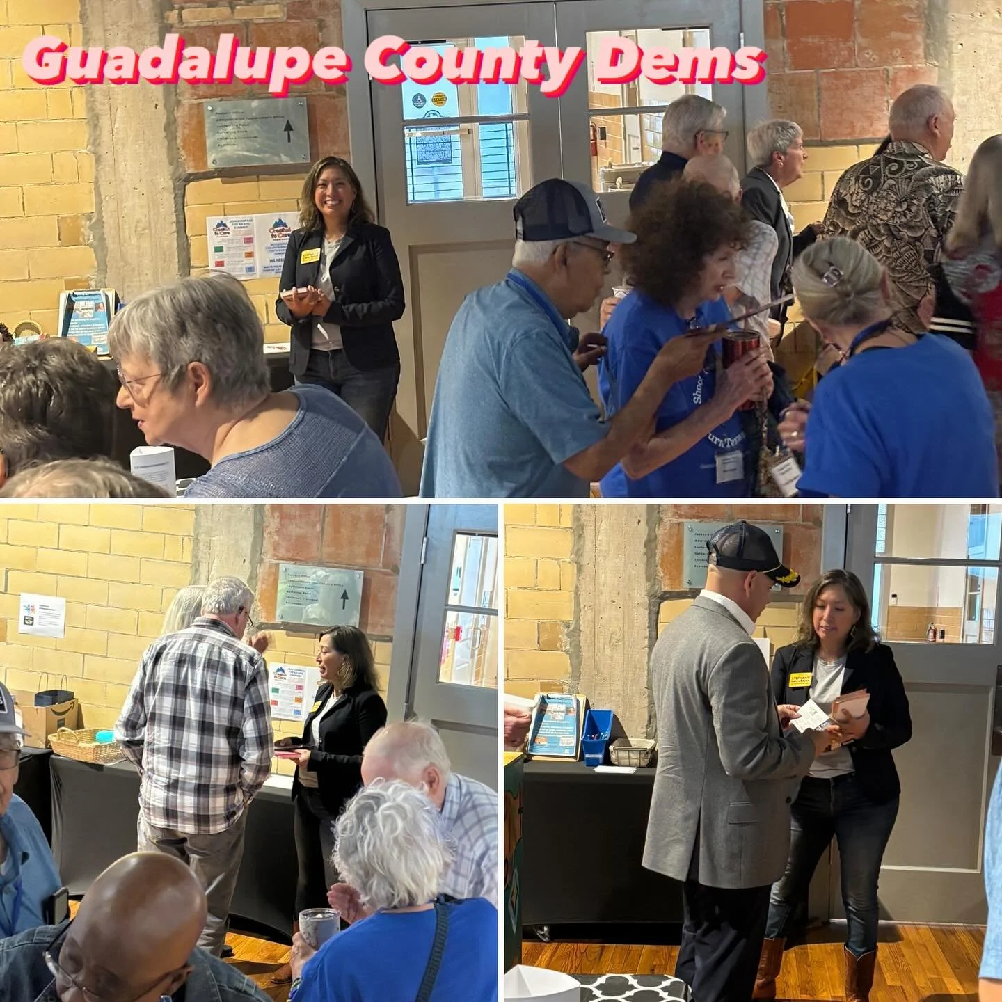 Thank you Guadalupe County Dems! I loved joining you all for a Meet &amp; Greet, and am committed to fighting for our kids to have access to a high quality education.