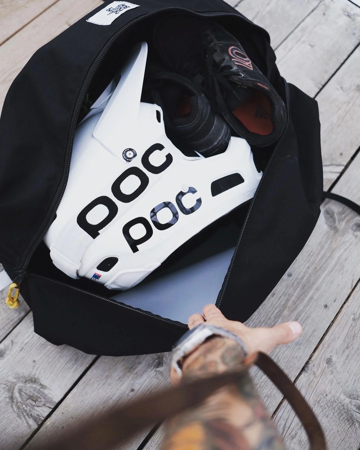 DH gear prototype bag