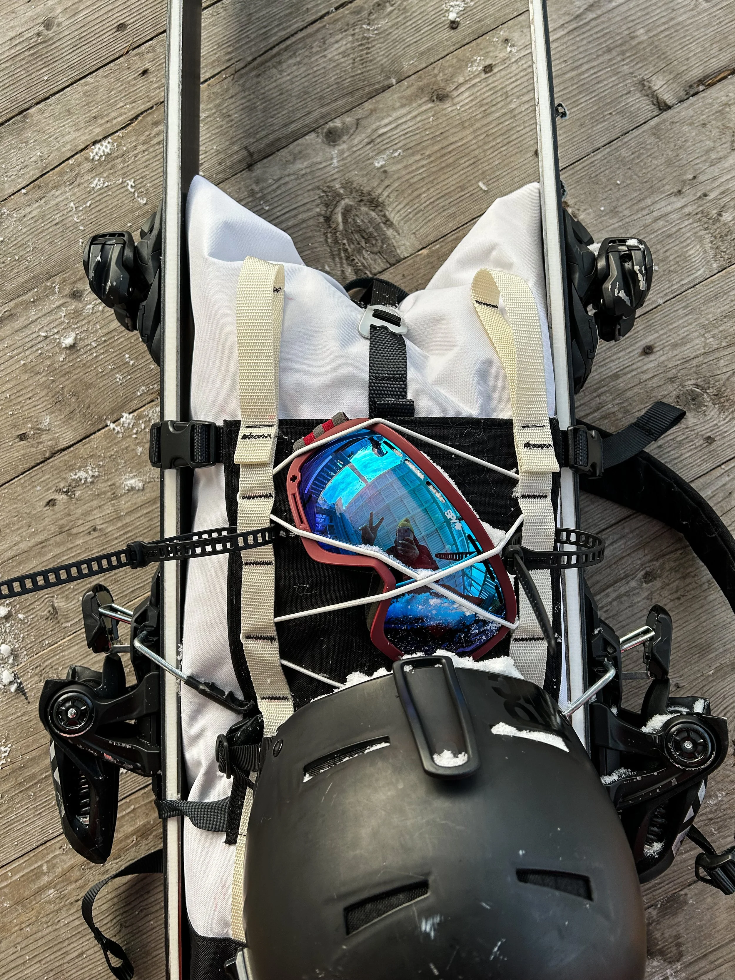 Adventure donkey, ski touring custom