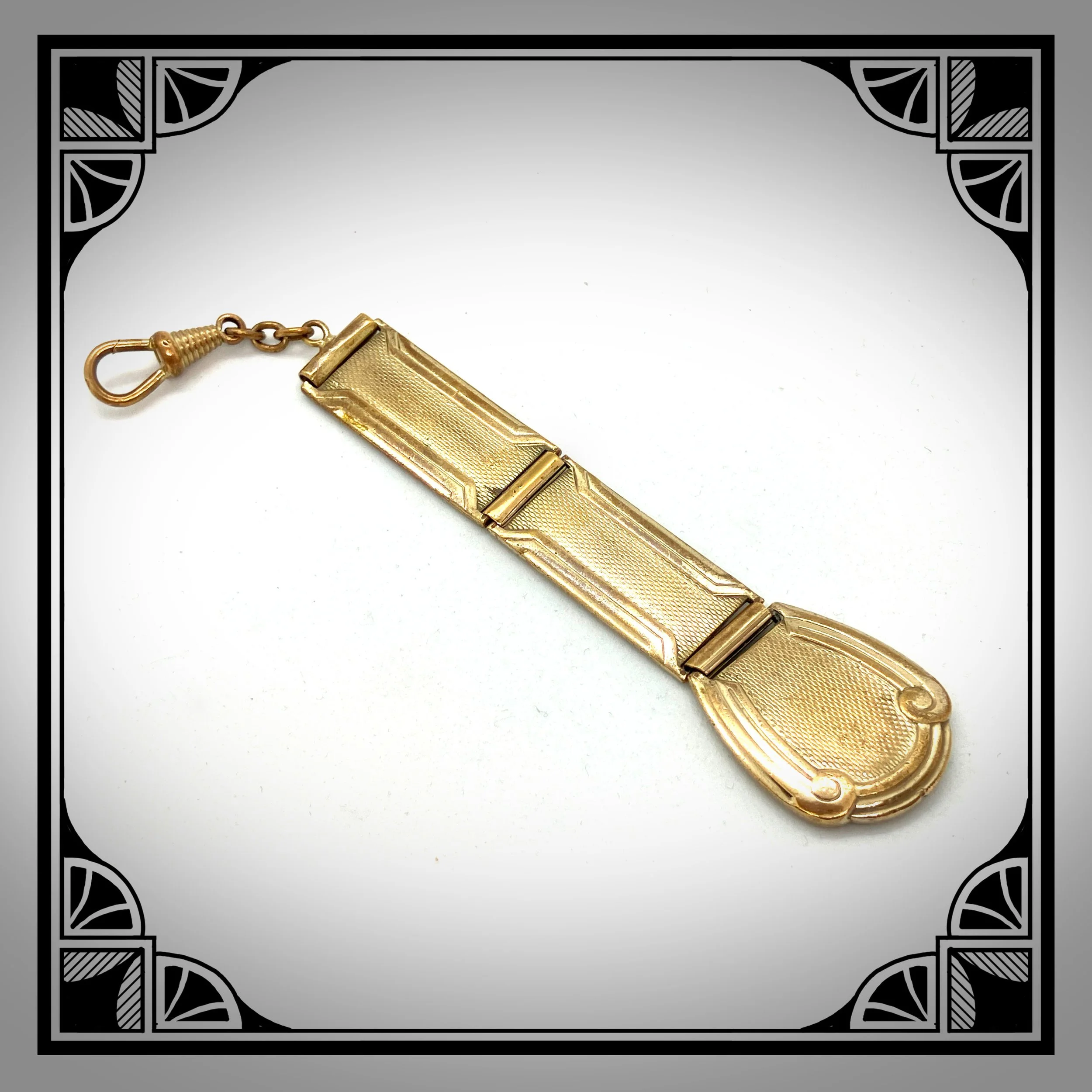 1920s chatelaine fob gold 3 pieces 3.jpg
