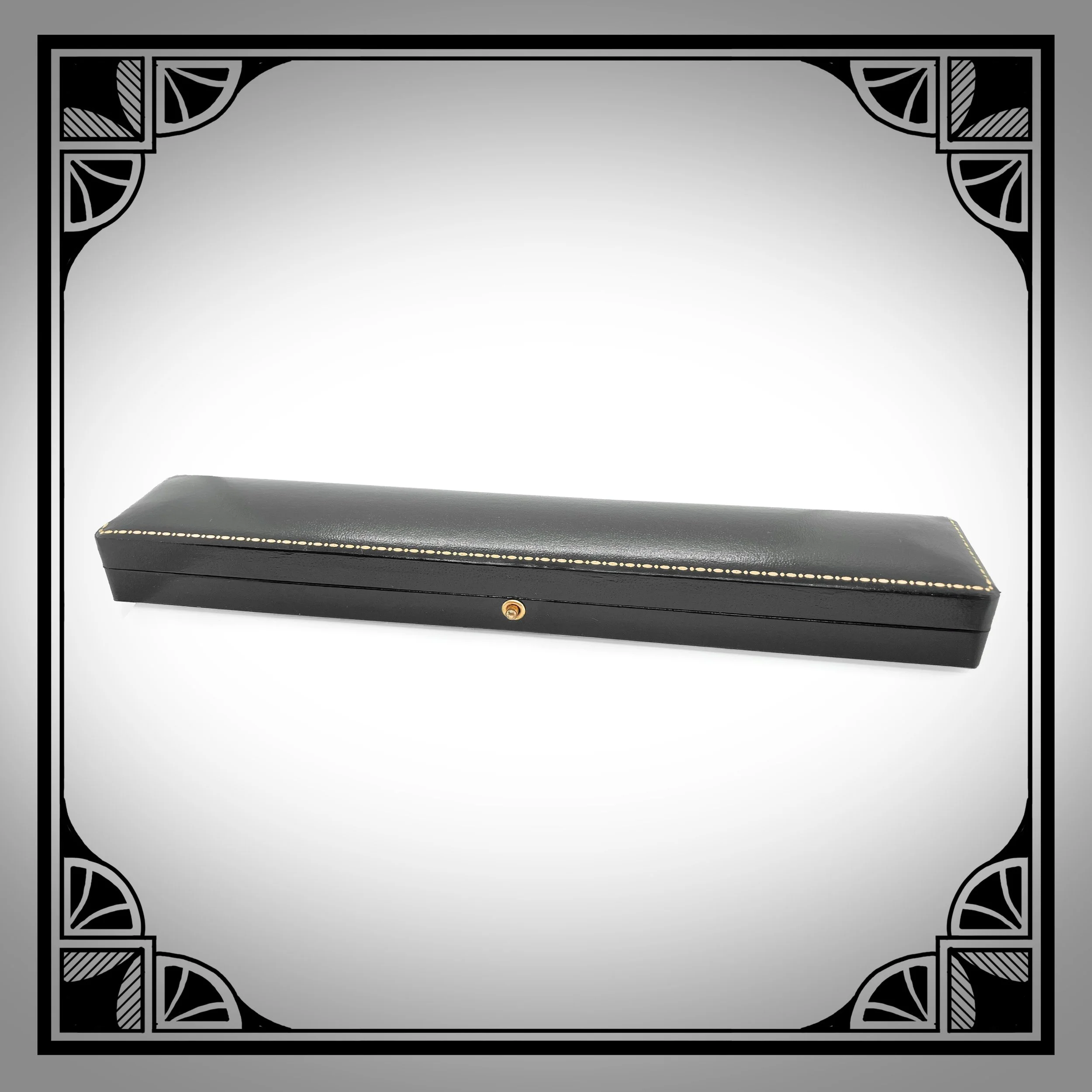 Antique Style Leatherette Jewellery Box for Chains